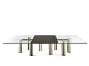SIMPÒDIO SYSTEM - Crystal table - Table by Gallotti&Radice