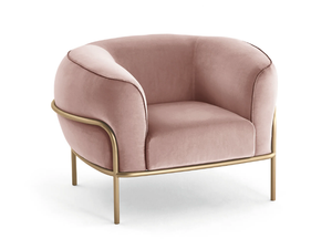 SOPHIE - Fabric armchair with removable cover - Armchair by Gallotti&Radice