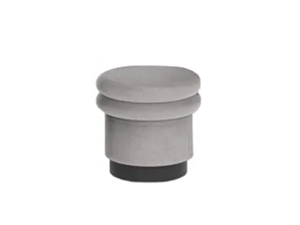 STAMI - Upholstered round fabric pouf - Pouf by Gallotti&Radice