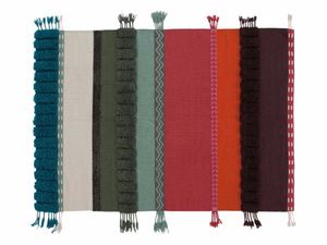 ALEXANDRA - Striped wool rug - Rug by GAN