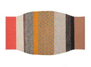 CAMPANA - Striped wool rug - Rug by GAN