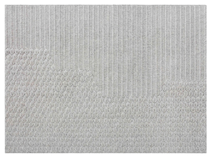 CHADDAR - Contemporary style solid-color rectangular wool rug - Rug by GAN