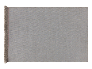 GARDEN LAYERS DIAGONAL. ALMOND BLUE/RED - Solid-color rectangular polypropylene outdoor rugs - Rug by GAN