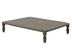 GARDEN LAYERS GREEN - Polypropylene garden bench / sun lounger - Bench by GAN