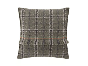 GARDEN LAYERS GREEN - Square tartan outdoor polypropylene cushion - Accessories by GAN