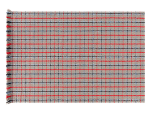 GARDEN LAYERS TARTAN. BLUE - Rectangular polypropylene outdoor rugs with geometric shapes - Rug by GAN