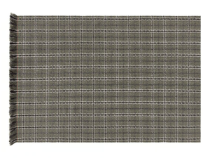 GARDEN LAYERS TARTAN. GREEN - Rectangular polypropylene outdoor rugs with geometric shapes - Rug by GAN