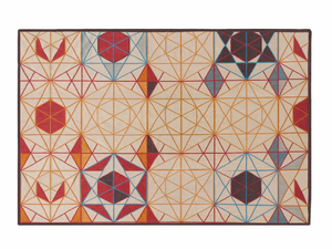 HEXA - Rectangular wool rug - Rug by GAN