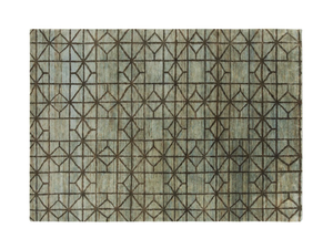 WATERKEYN - Jute rug with geometric shapes - Rug by GAN