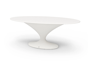 CHARM - Oval resin garden table - Table by GANSK
