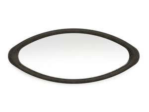 CYCLE - Oval wall-mounted fiberglass mirror - Accessories by GANSK