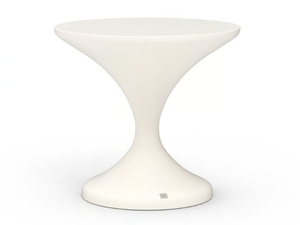 LYA - Round fiberglass garden side table - Side table by GANSK