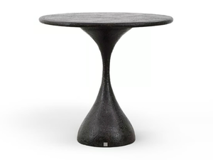 MELODY - Round fiberglass garden table - Table by GANSK
