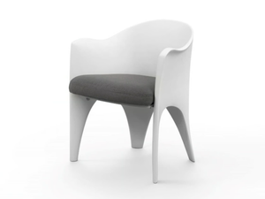 OCEANO - Fiberglass garden chair with armrests - Chair by GANSK