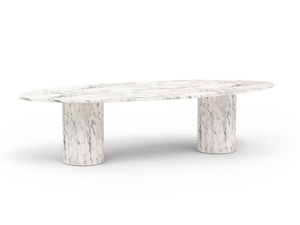 ROMA - Oval fiberglass table - Table by GANSK