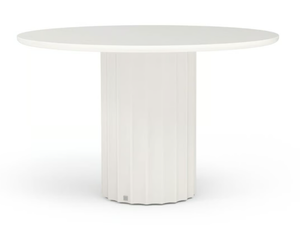ROMA - Round fiberglass garden table - Table by GANSK
