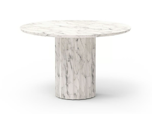 ROMA - Round fiberglass table - Table by GANSK