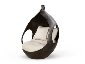TULIP - Fiberglass garden armchair - Armchair by GANSK