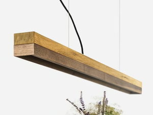 [C1o] WALNUT - Dimmable LED Pendant Light (L 122cm) - Ceiling lamp by GANTlights