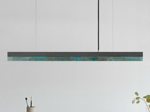 [C2] DARK OXI - Dimmable LED pendant light (L 92cm) - Ceiling lamp by GANTlights