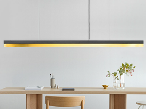 [C3] DARK BRASS - Dimmable LED Pendant Light (L 182cm) - Ceiling lamp by GANTlights