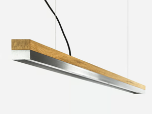 [C3o] STAINLESS STEEL - Dimmable LED Pendant Light (L 182cm) - Ceiling lamp by GANTlights