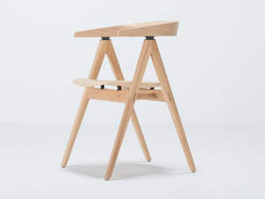 AVA - Oak chair with armrests open back - Chair by GAZZDA