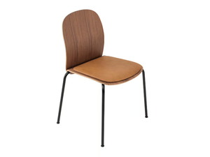 BOOK - Stackable chair with integrated cushion - Accessories by GAZZDA