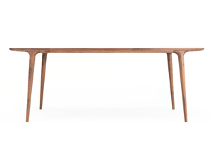 FAWN - Rectangular walnut table - Table by GAZZDA