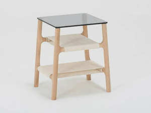 FAWN - Wood and glass coffee table / bedside table - Coffee table by GAZZDA
