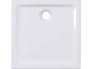 45 - Anti-slip square shower tray - Shower tray by Geberit