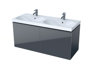 ACANTO - Double vanity unit with drawers - Washbasin cabinet by Geberit