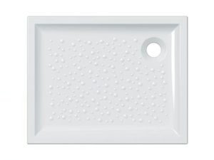 BASTIA - Anti-slip rectangular shower tray - Shower tray by Geberit