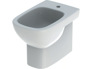 FANTASIA - Floor mounted back to wall Vitreous China bidet - Toilet seat by Geberit