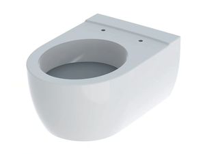 ICON - Wall-hung Vitreous China toilet - Toilet seat by Geberit