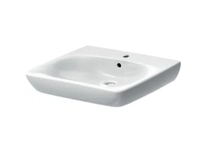 SELNOVA COMFORT - Vitreous China washbasin for disabled - Washbasin by Geberit