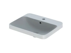 VARIFORM - Inset rectangular washbasin with overflow - Washbasin by Geberit