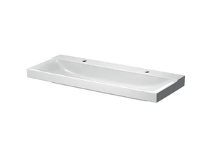 XENO² - Double rectangular washbasin - Washbasin by Geberit