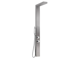CASCADE 00 - Wall-mounted multifunction shower panel with waterfall - Shower panel by GEDY