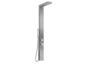 CASCADE PLUS 00 - Wall-mounted multifunction thermostatic shower panel - Shower panel by GEDY