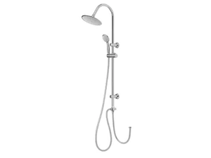 EASY 02 - Wall-mounted shower panel with hand shower - Shower panel by GEDY