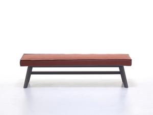 GRAY 15 - Upholstered walnut bench - Styling by Gervasoni