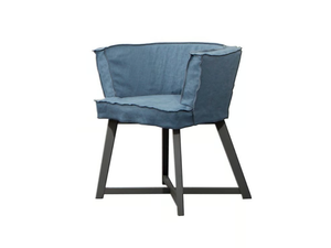 GRAY 26 - Fabric easy chair with removable cover - Styling by Gervasoni