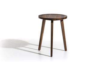 GRAY 44 - Round wooden high side table - Styling by Gervasoni