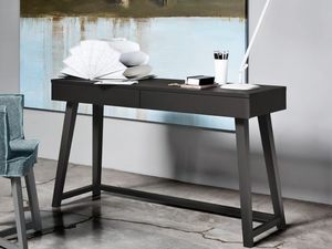 GRAY 50 - Walnut secretary desk with drawers - Styling by Gervasoni