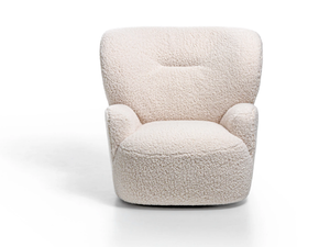 LOLL 09 - Fabric armchair with removable cover with armrests - Styling by Gervasoni