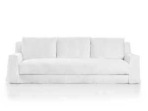 LOLL 14 - 4 seater fabric sofa with removable cover - Styling by Gervasoni