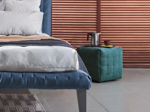POUF 40 - Fabric pouf with removable lining - Styling by Gervasoni