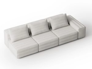 SAMET B - 3 seater modular fabric sofa - Styling by Gervasoni