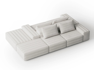 SAMET F - Double-sided modular fabric sofa - Styling by Gervasoni